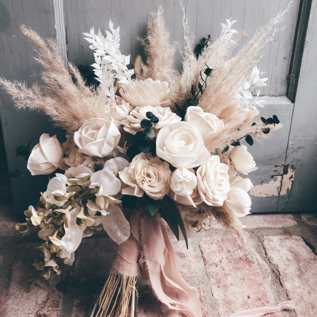 Wooden bouquet hot sale