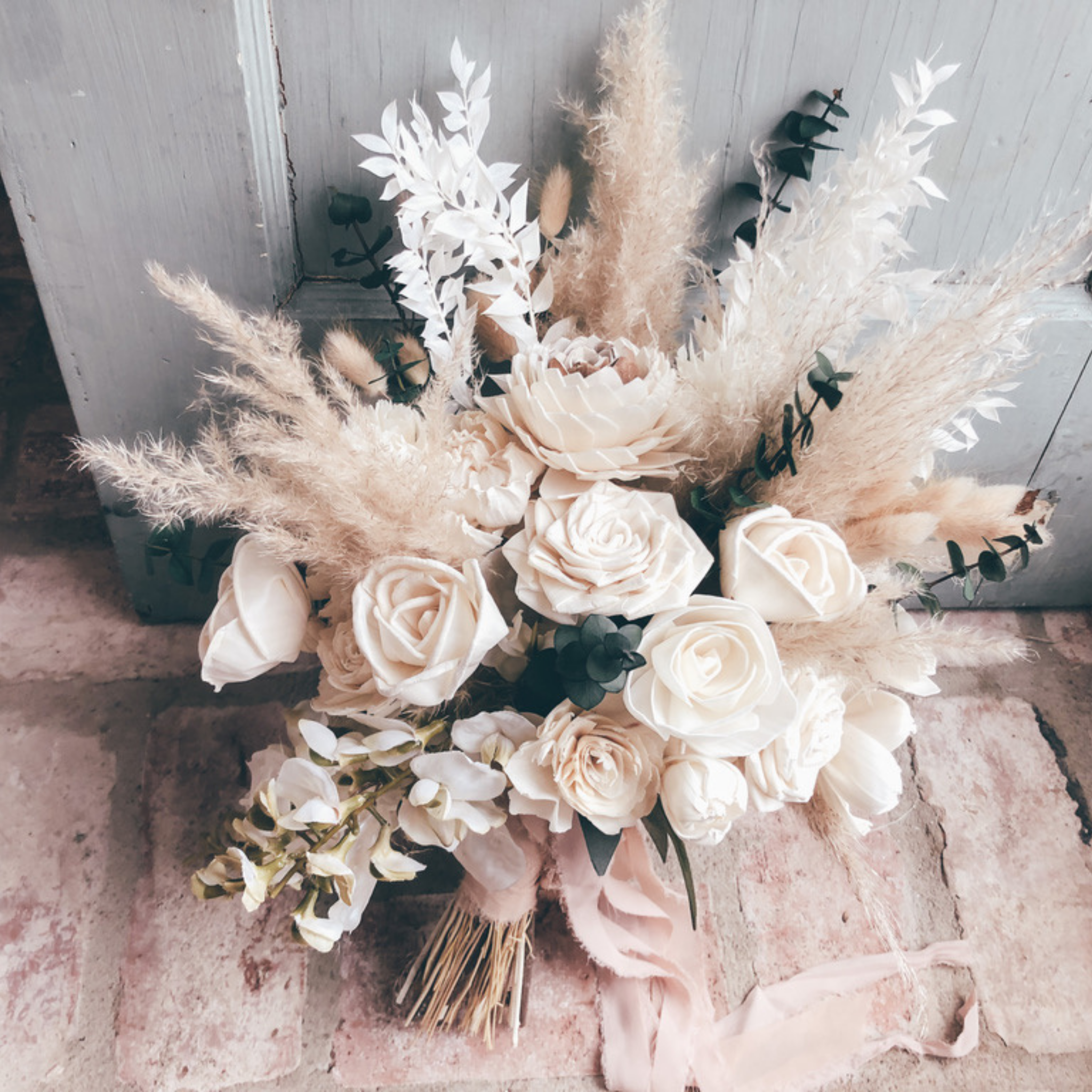 Handcrafted Wooden Flower Bouquets for Your Wedding Day
